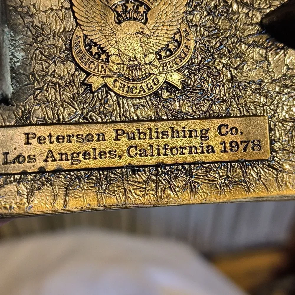 Vintage Brass belt buckle